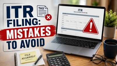 ITR filing FY 2025-26: Top 10 mistakes taxpayers should avoid for income tax returns online filing - checklist