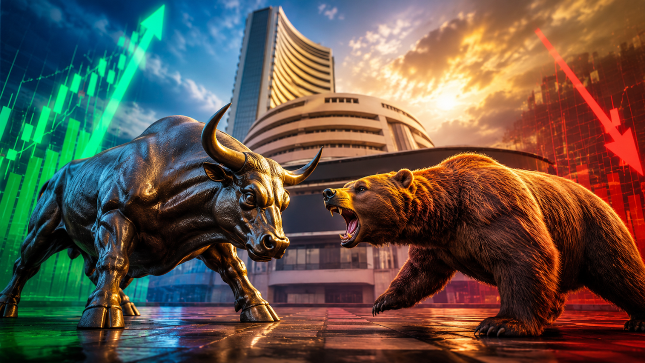 Stock Market Today Live Updates: Dalal Street begins session in red; BSE Sensex down over 500 points, NSE Nifty50 trades near 24,220