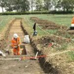 A 1,740-year-old Roman coin was found during an English railway dig, revealing a hidden world beneath the ground