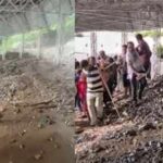 Landslide hits Vaishno Devi track at Himkoti; battery car service suspended