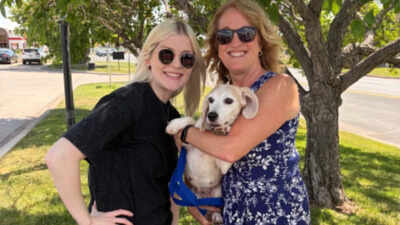 A Marshmallow love story: Wisconsin woman met a rescue beagle and could not stop thinking about her; so she went on a 'manhunt' to find the dog and finally adopt her