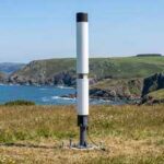 A Spanish company built a bladeless wind turbine that sways instead of spinning, turning the vibrations caused by wind into electricity