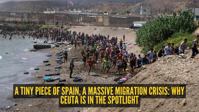 Why Spain's tiny enclave of Ceuta is at the centre Of Europe's migration crisis