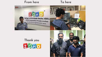 From security guard to software engineer: How Abdul Alim built a career at Zoho without a college degree