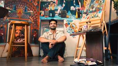 Abhay Sehgal: How a Delhi artist turned a Kanjivaram saree into a contemporary artwork for San Francisco's Asian Art Museum