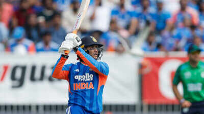 Historic day ! Abhishek Sharma completes 50 T20Is as Vaibhav Sooryavanshi makes record-breaking debut