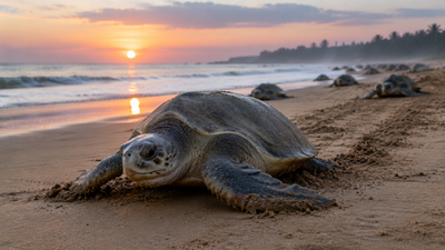 After nearly 20 years in the Indian Ocean, olive ridley sea turtles return to the same Odisha beaches, study finds