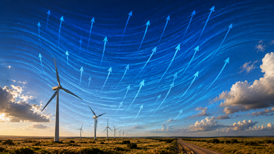 An Oklahoma wind farm is creating an invisible river of wind that reaches much higher than scientists once thought