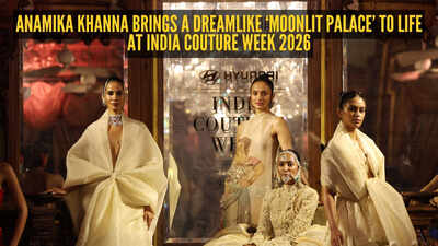 Anamika Khanna opens India Couture Week 2026 with a dreamlike ‘Moonlit Palace’ showcase in Hyderabad |
