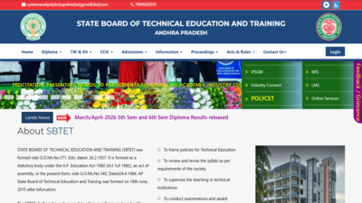 AP POLYCET round 1 seat allotment result 2026 released at apsbtet.ap.gov.in: Direct link to download scorecards