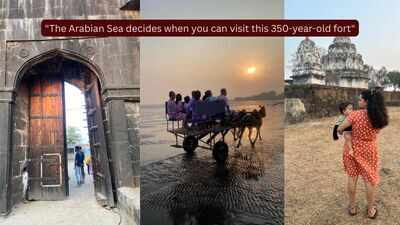 "The Arabian Sea decides when you can visit this 350-year-old fort"; why this Alibag fort is one of the most fascinating heritage sites in Maharashtra