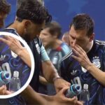 Watch: Messi's reaction after Argentina players find England goalkeeper's secret penalty notes