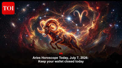 Aries Horoscope Today, July 7, 2026: Keep your wallet closed today