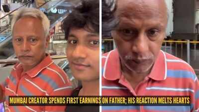 ‘Dad, you're priceless’: Mumbai creator spends first earnings on father; his reaction melts hearts |