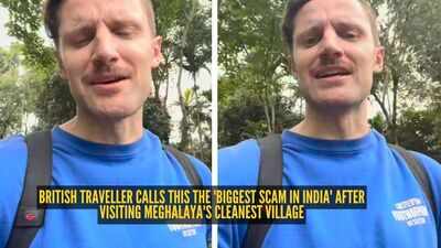 British traveller calls this the 'biggest scam in India' after visiting Meghalaya's cleanest village |
