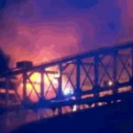 Watch: New York's Brooklyn Bridge catches fire during July 4 fireworks display