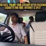 Cab driver says, ‘I'm not your servant’ after passenger lights cigarette mid-ride; internet is split