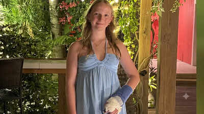 A 13-year-old Texas girl was bitten by a barracuda in Turks and Caicos; after a tourniquet and tendon damage, she still plans to become a marine biologist