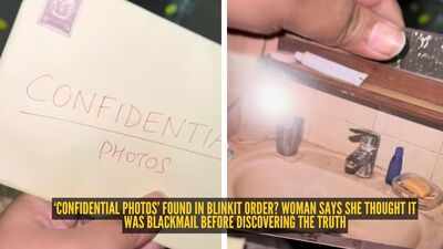 ‘Confidential Photos’ found in Blinkit order? Woman says she thought it was blackmail before discovering the truth