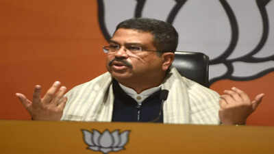 Dharmendra Pradhan says government ready for NEET debate, criticises Congress protest