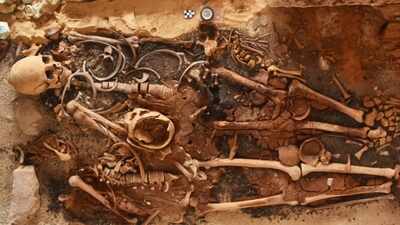 18 ancient Egyptian tombs found along the Mediterranean coast with dozens of ‘gold tongues’ meant for the afterlife