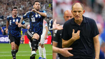 'I would've done the same': Thomas Tuchel on Argentina's iconic dark blue jersey choice for England World Cup semi-final