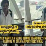 First-time flyer wanted a selfie before boarding; stranger's kind gesture at Delhi airport goes viral