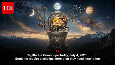 Sagittarius Horoscope Today, July 4, 2026: Students require discipline more than they need inspiration