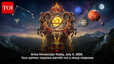 Aries Horoscope Today, July 8, 2026: Your partner requires warmth not a sharp response