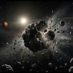 An asteroid shattered near Jupiter’s gravitational gateway 800 million years ago; scientists say the debris may have bombarded Earth for 150 million years