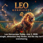 Leo Horoscope Today, July 3, 2026: If you're single, attraction may flicker, but the day isn't ideal for oversharing
