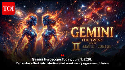 Gemini Horoscope Today, July 1, 2026: Put extra effort into studies and read every agreement twice
