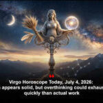 Virgo Horoscope Today, July 4, 2026: Your health appears solid, but overthinking could exhaust you more quickly than actual work