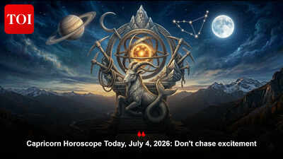 Capricorn Horoscope Today, July 4, 2026: Don't chase excitement