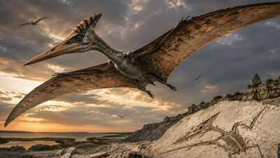 Germany's fossil-rich limestone has revealed prehistoric giants for centuries, but scientists have now uncovered a previously unknown flying reptile that lived 150 million years ago