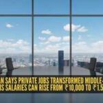 Gurgaon man says private jobs transformed middle-class lives, claims salaries can rise from ₹10,000 to ₹1.5 lakh