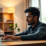 After returning to India, he started a freelance business from a Tier-3 city. Six months without income later, he reached $6,300 in monthly profit
