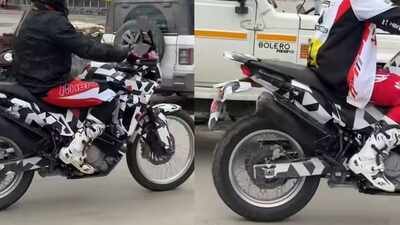 :Hero’s Xpulse 421 spied testing: Upcoming RE Himalayan 450 rival! |