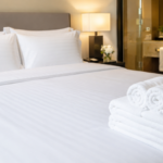 Hotels use white bedsheets and towels even though they show every stain, and the reason is surprisingly practical