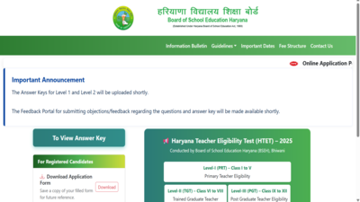 HTET answer key 2026 released at htet.eapplynow.com: Direct link to download, objection details here