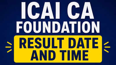ICAI CA Foundation May 2026 result today at 11 am; check scorecard, qualifying marks and steps to download