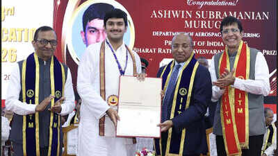 IIT Madras awards 3,518 degrees at 63rd convocation, four students receive top honours