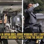 Indian man in Japan jokes about working just 3 days from the office; internet says, 'Living the dream'