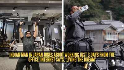 Indian man in Japan jokes about working just 3 days from the office; internet says, 'Living the dream'