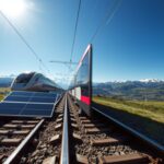 Italy could become the next country to build solar railway tracks after Switzerland's successful trial