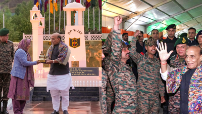 Indian defence forces fully prepared to face any challenge: Rajnath on eve of Kargil Vijay Diwas