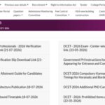 KEA DCET mock seat allotment result 2026 today at 6 PM: Direct link to download scorecards here