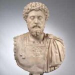 Quote of the day by Marcus Aurelius: "The happiness of your life depends upon..." - a timeless reminder that a peaceful mind shapes a happier life
