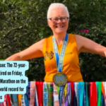 Meet Christine Hobson: The 72-year-old granny who "retired on Friday, and I did the London Marathon on the Sunday" and set a world record for doing 100 marathons