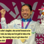 Mirabai Chanu, a tea seller's daughter, who carried firewood on her head through forest trails, has today won first gold for India at the Commonwealth Games: The inspiring story of a girl whose first barbell was a bamboo stick